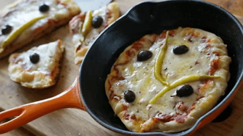recetas - pizza y fain&aacute; al sart&eacute;n