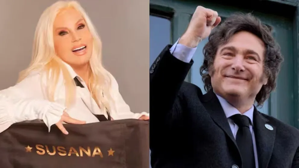 La esperada entrevista de Susana Giménez a Javier Milei: la Diva fue recibida en la Casa Rosada