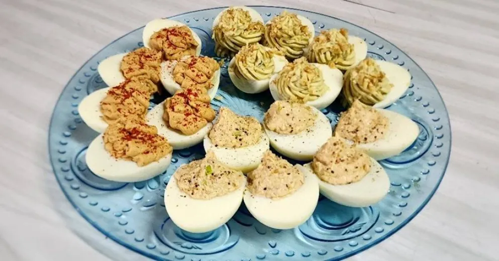 receta - huevos rellenos