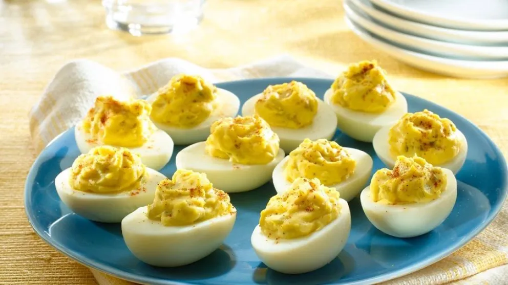 receta - huevos rellenos