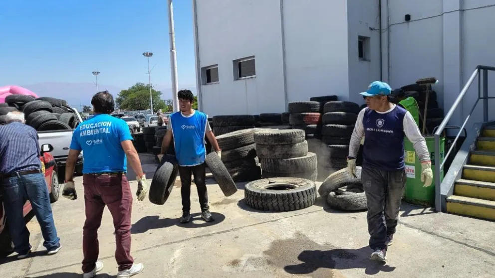 Éxito total de la quinta edición del Neumatón: recolectaron más de 150 toneladas