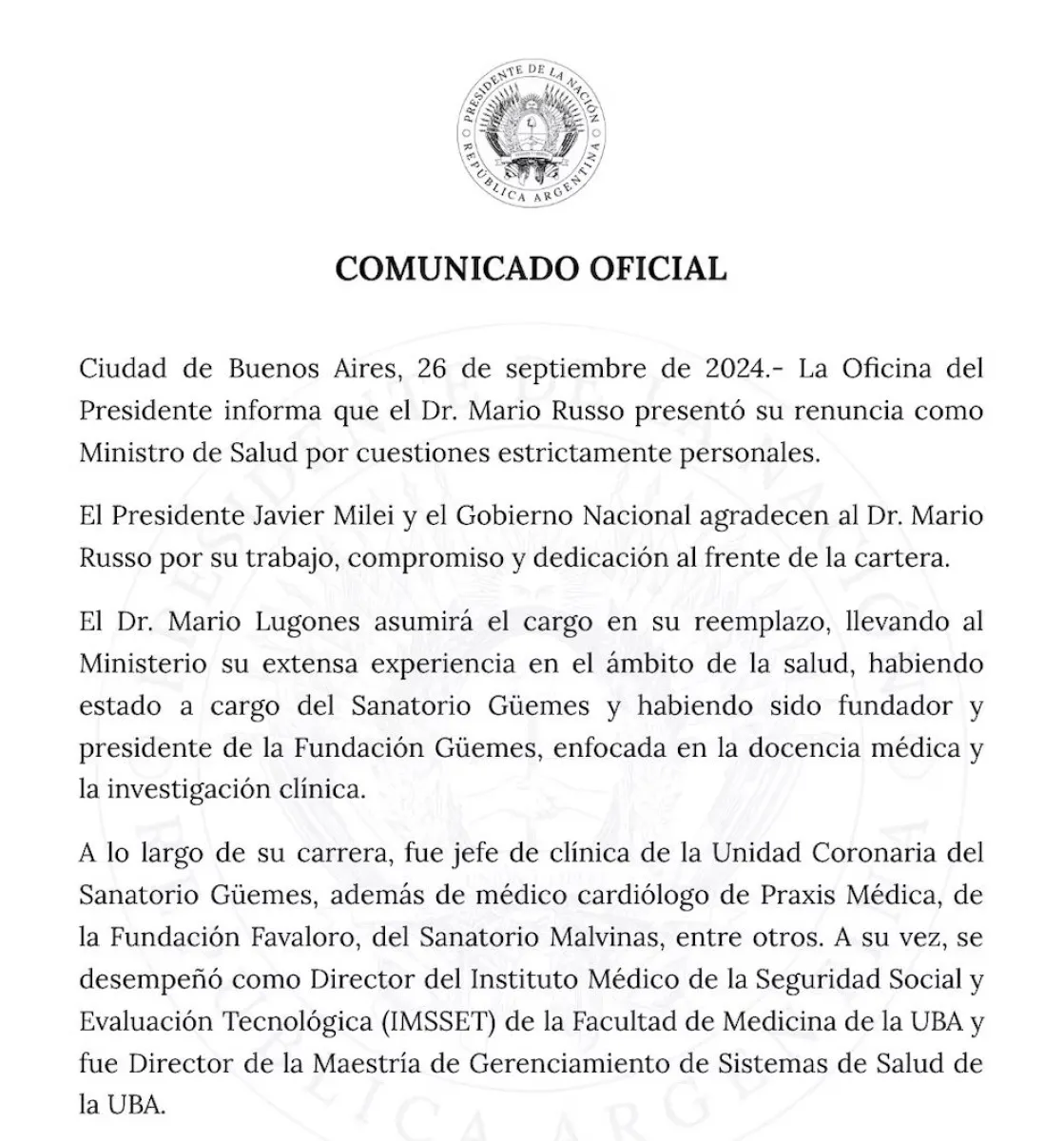 Ministerio de Salud