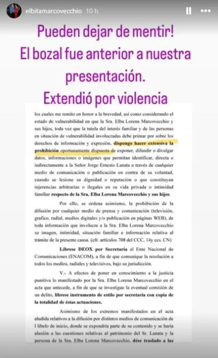 Jorge Lanata - Elba Marcovecchio