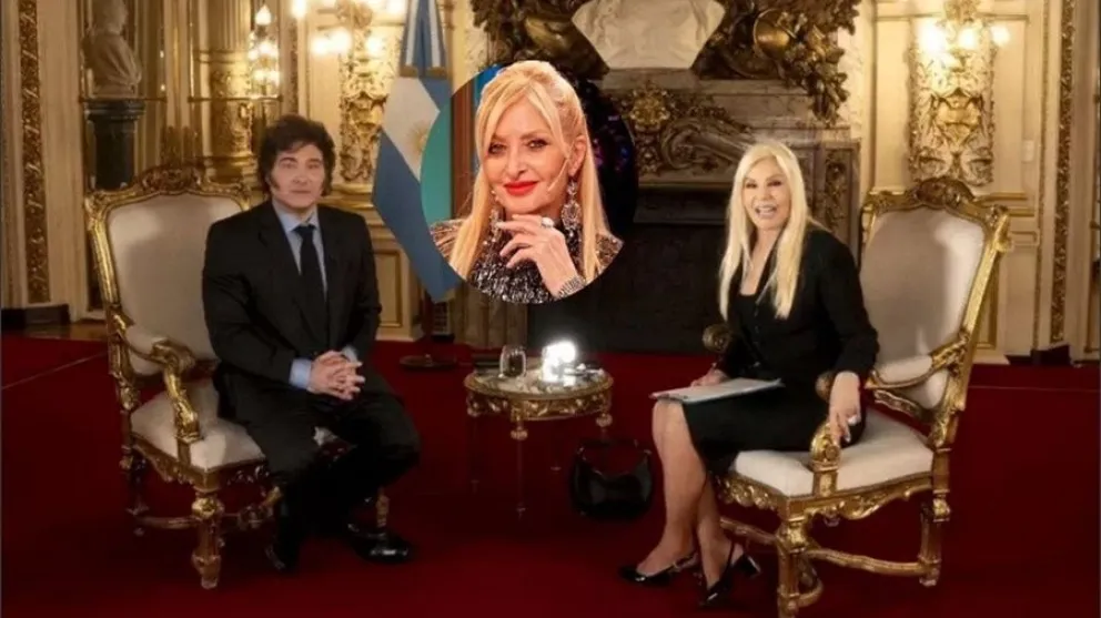 Javier Milei - Susana Gim&eacute;nez
