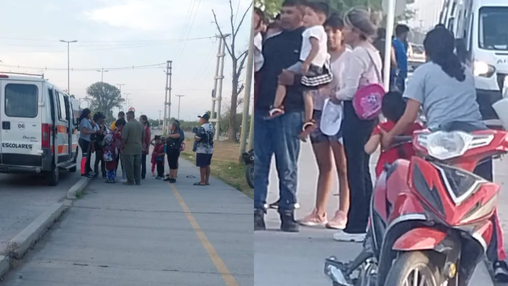Fuerte accidente en Ruta 26: chocó una trafic escolar y varios alumnos resultaron heridos