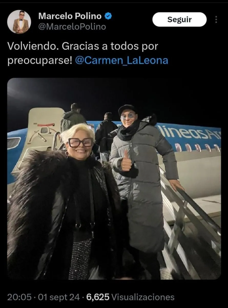 Polino y Carmen Barbieri
