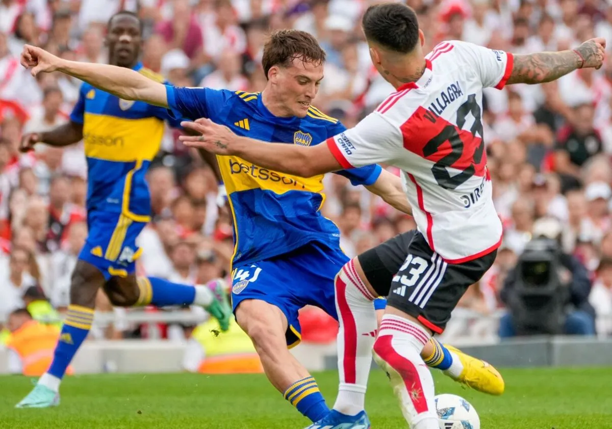 Boca vs River d&iacute;a y horario 