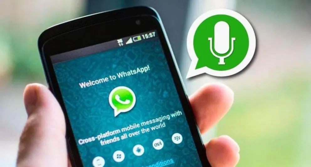 WhatsApp - modo manos libres