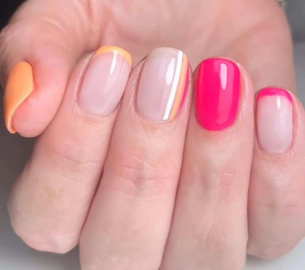 Nail Art - francesa