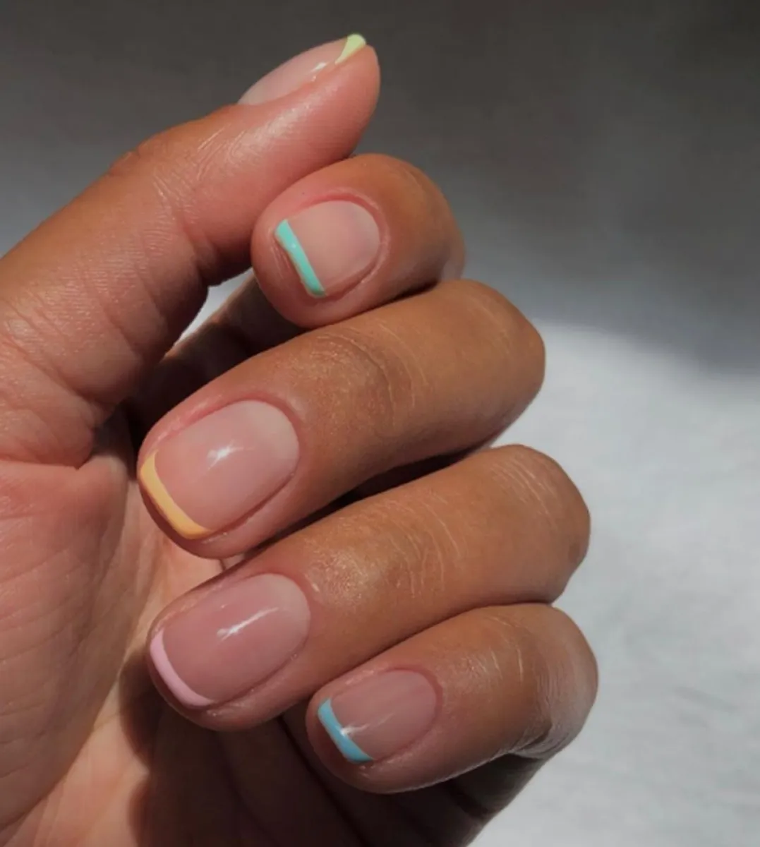 Nail Art - francesa