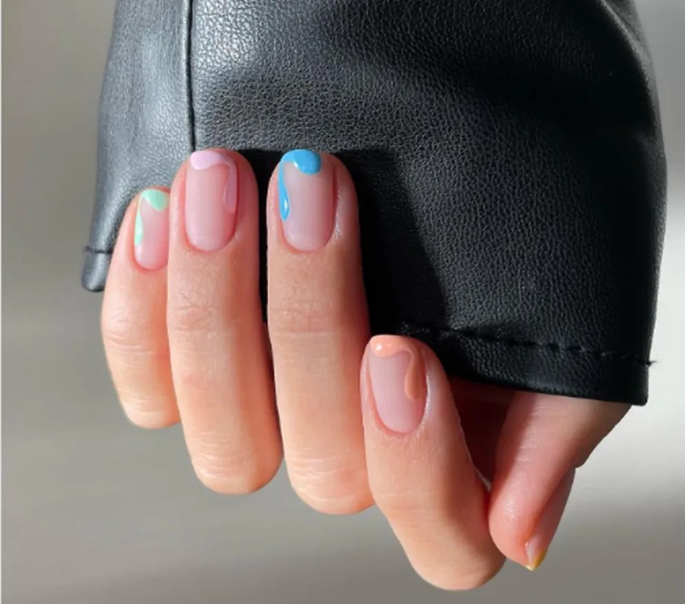 Nail Art - francesa
