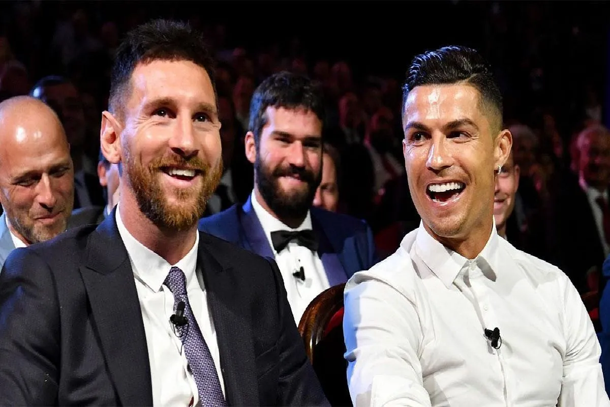 messi y cristiano