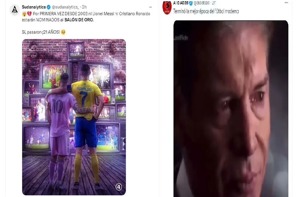 MESSI Y RONALDO