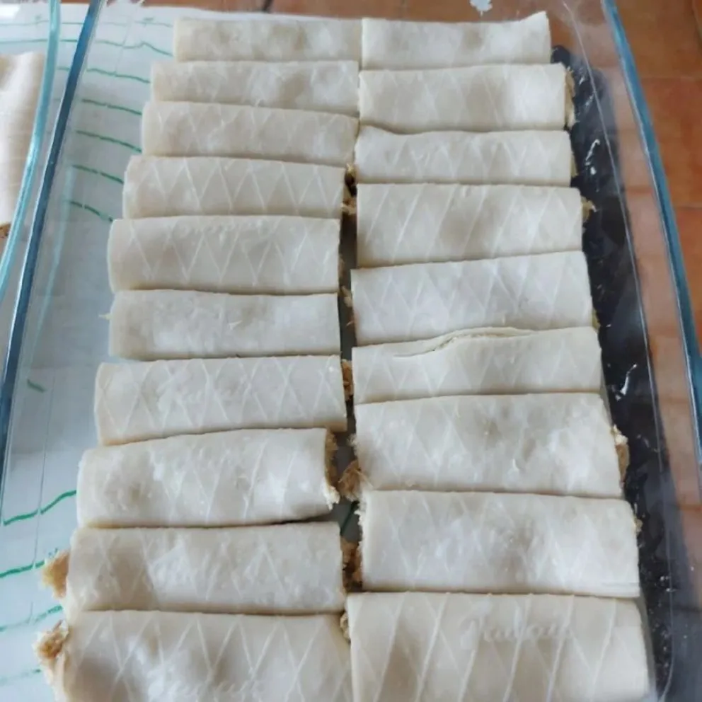 receta - canelones rellenos de pollo