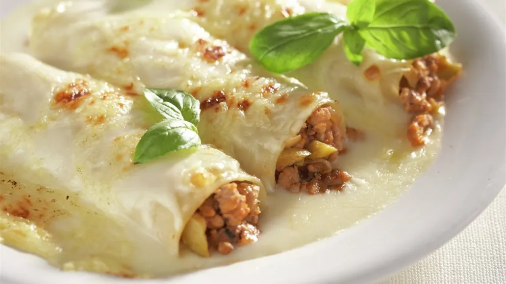 Esta es la receta secreta para preparar canelones rellenos de pollo: económicos, rendidores y deliciosos