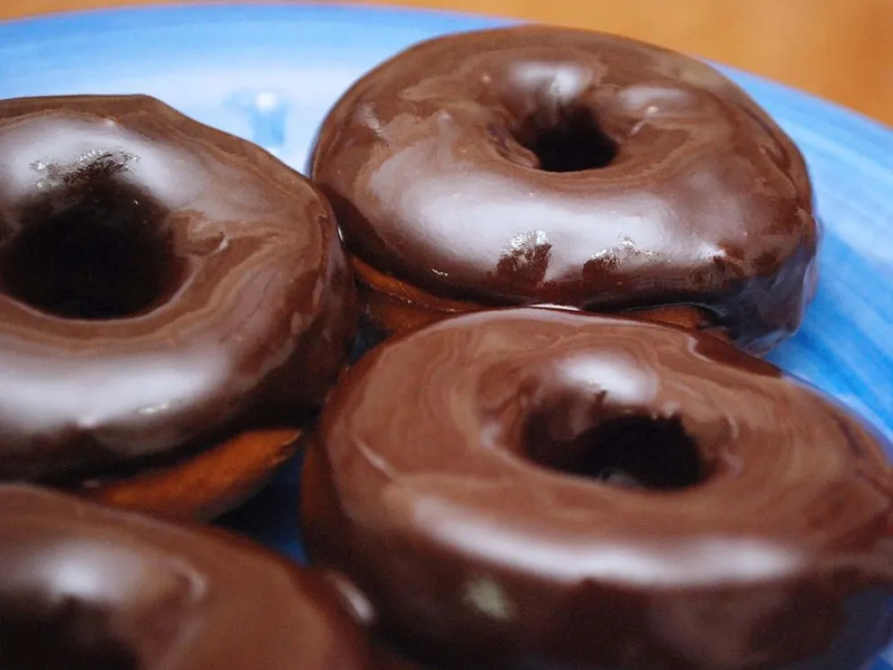 receta - donas de chocolate