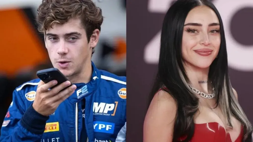 El sorpresivo cruce entre Franco Colapinto y Nicki Nicole en redes sociales que desató una ola de reacciones