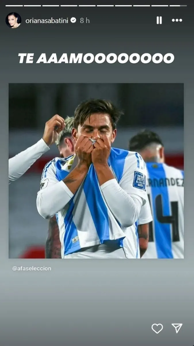 Paulo Dybala - Oriana Sabatini