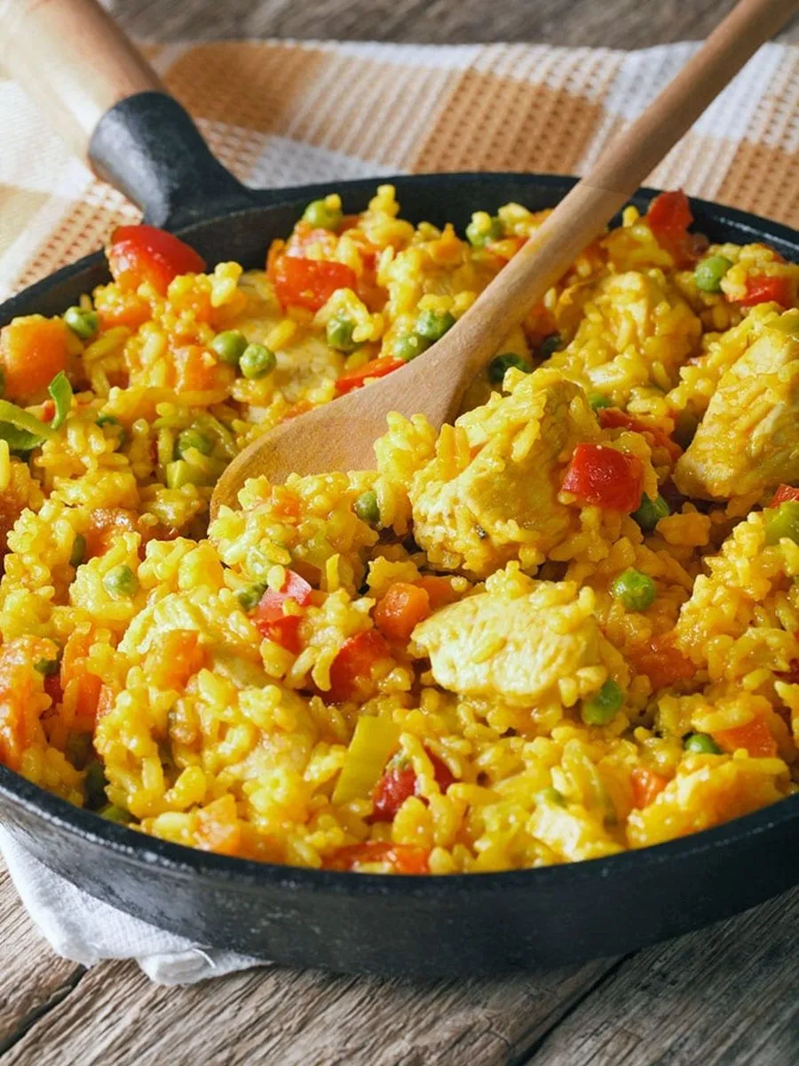 recetas - arroz con pollo