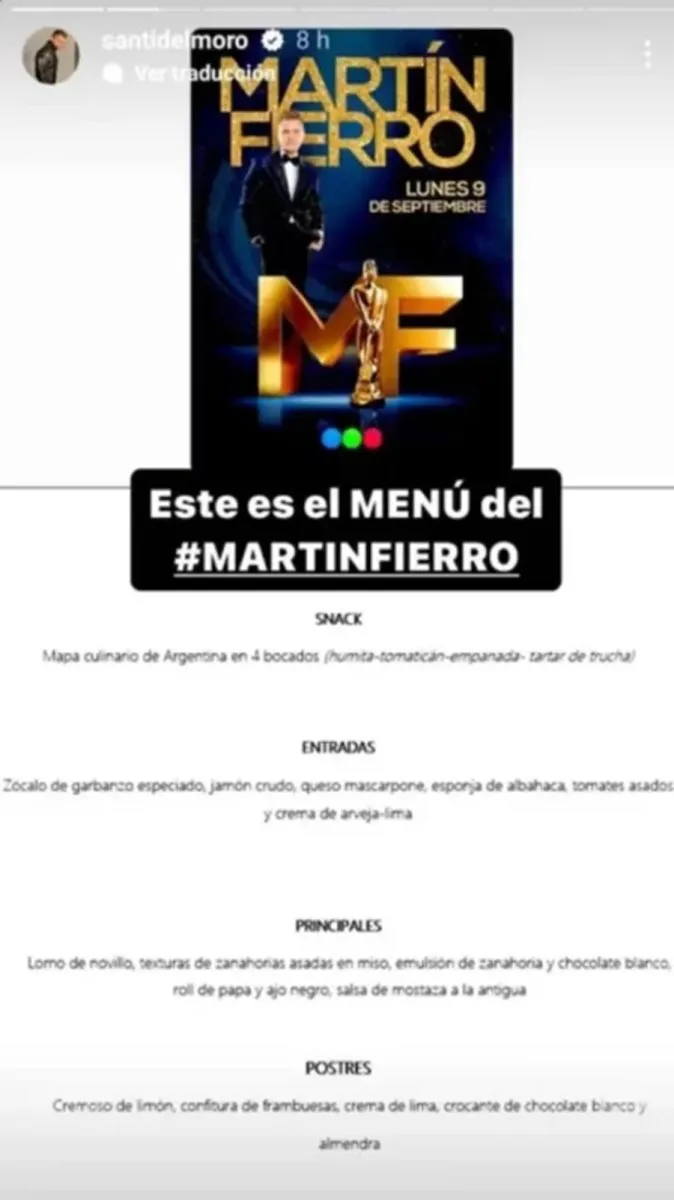 Premios Mart&iacute;n Fierro 2024
