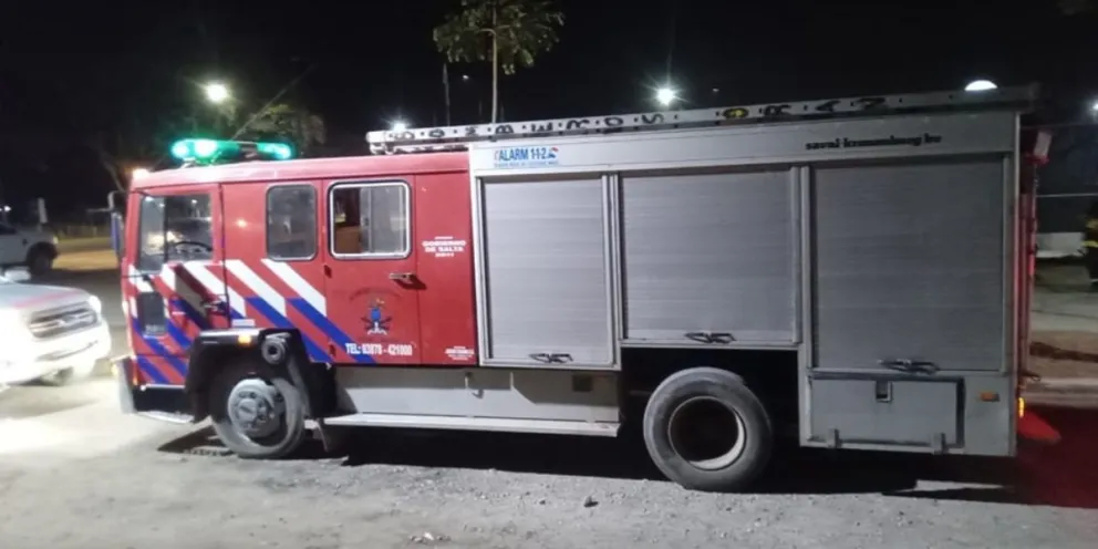 Incendio en Orán