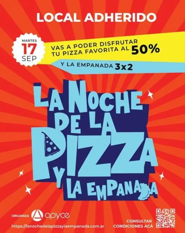 Noche de la Pizza y la Empanada 