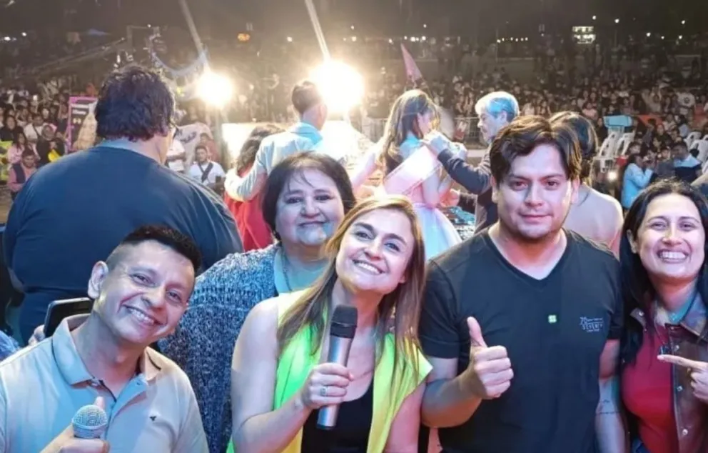 Franco Hernández Berni participó de un multitudinario encuentro de la Juventud en Tartagal