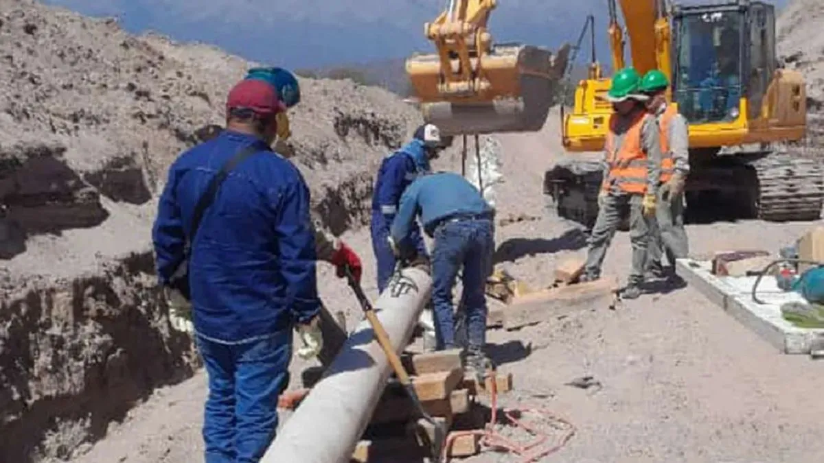 Gasoducto La Vi&ntilde;a - Guachipas 