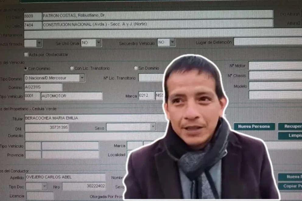 Renunció Carlos Ovejero, el Subsecretario municipal que conducía alcoholizado