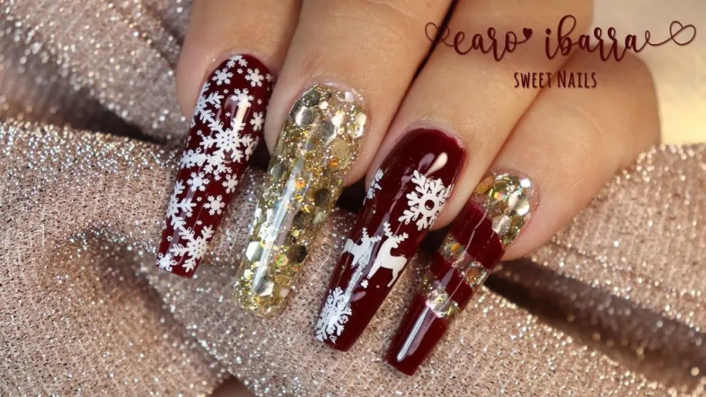 Desafía tu talento con el Nail Art Navideño: elegancia y estilo al alcance de tu mano