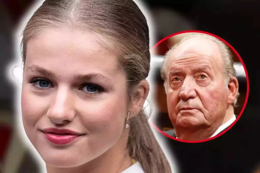 La Princesa Leonor planta cara a Letizia para defender a su abuelo Juan Carlos I