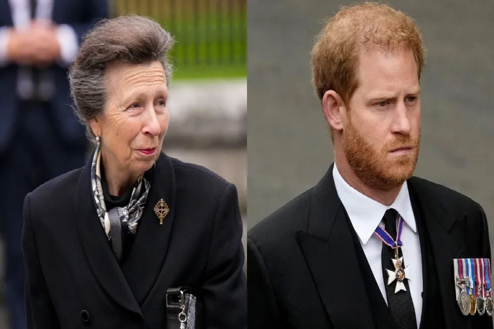 La Princesa Ana y su desgarrador encuentro con el Príncipe Harry tras la muerte de Isabel II