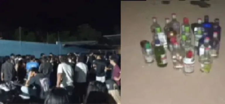 Fiesta clandestina en Embarcaci&oacute;n 