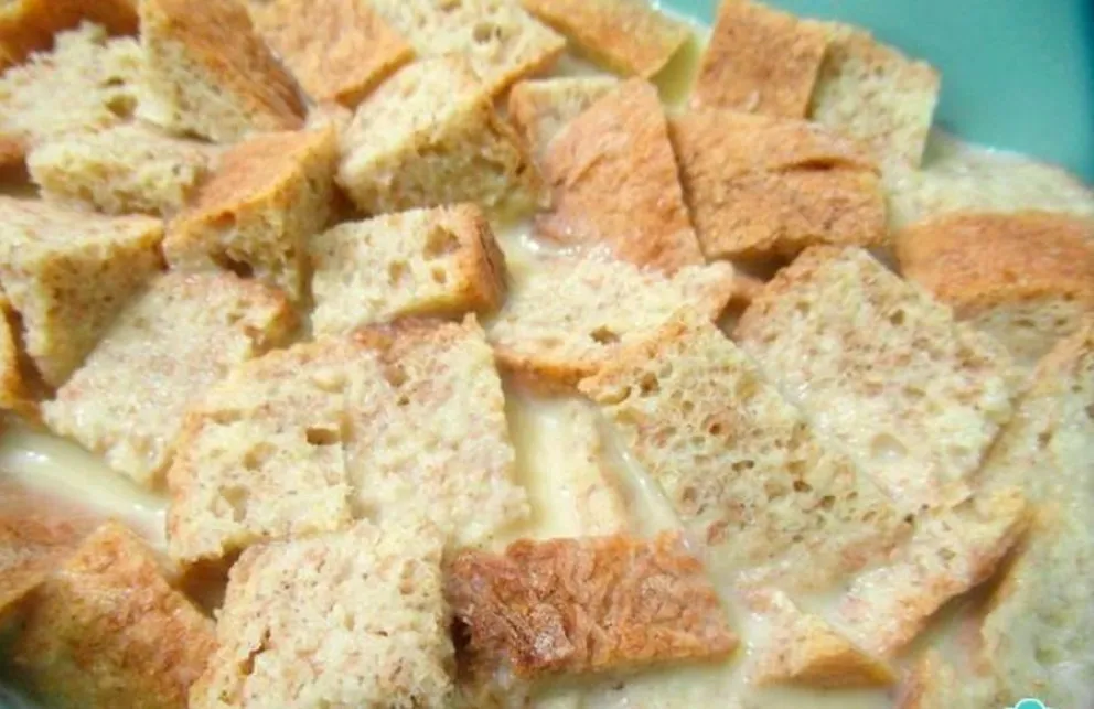 bud&iacute;n de pan - receta