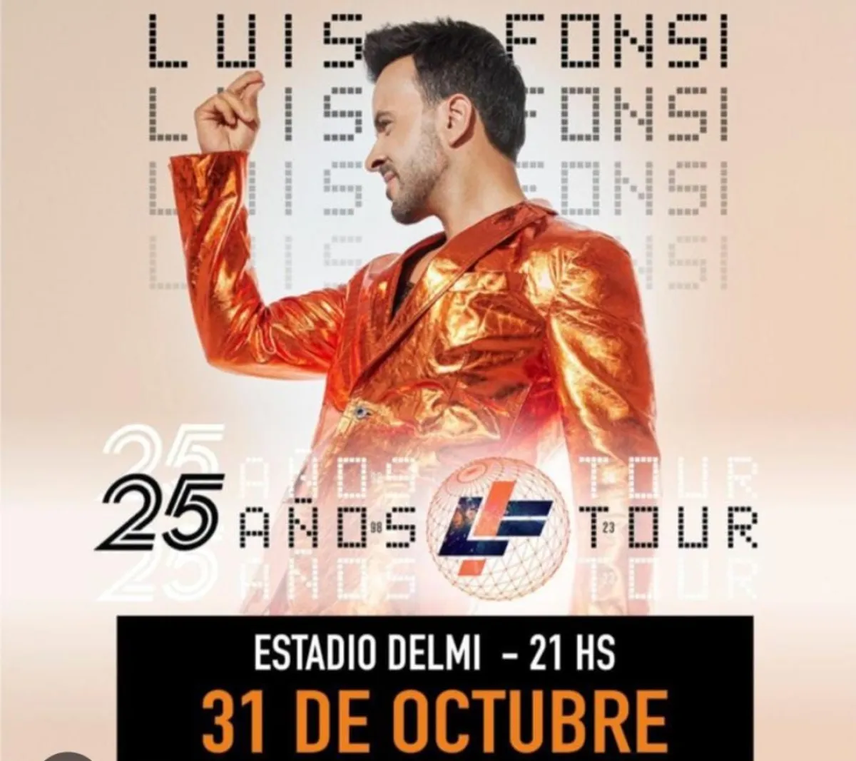 Luis Fonsi en Salta