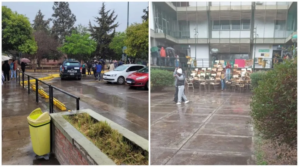 |URGENTE| No entra ni sale nadie: la toma del rectorado de la UNSa en Salta se extendería hasta mañana