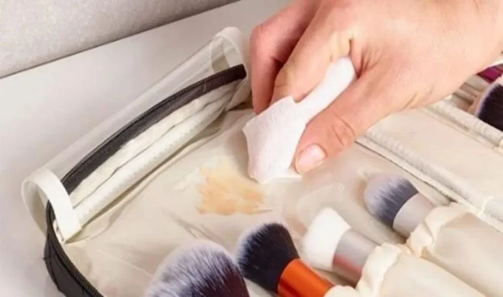 El increíble truco para un estuche de maquillaje impecable: limpieza y desinfección en pocos pasos