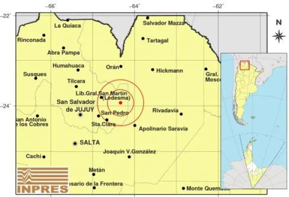 Temblor en Salta 