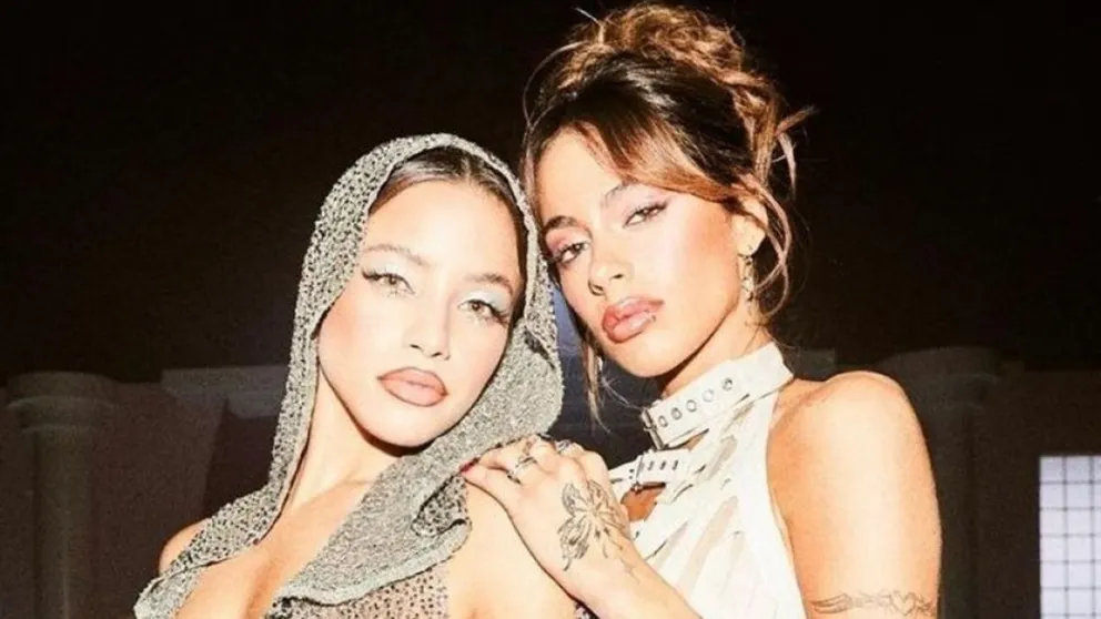La espectacular sorpresa de Tini Stoessel en el concierto de Emilia Mernes en Vélez: los fans enloquecieron