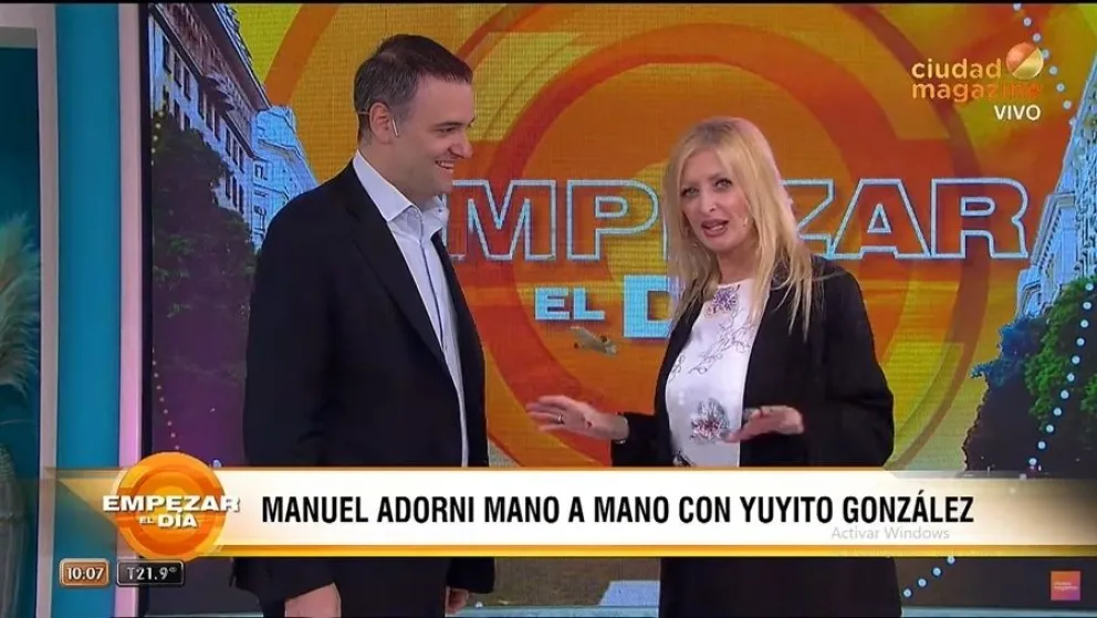 Manuel Adorni - Yuyito Gonz&aacute;lez