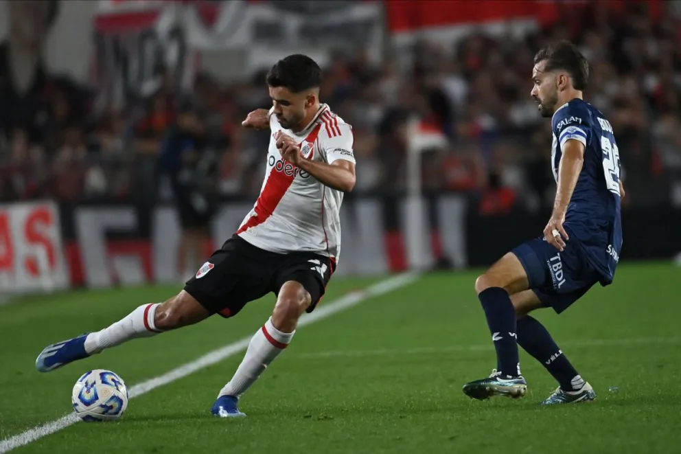 Con sabor a poco: River Plate no pudo contra Velez y terminó empatando 1 a 1 en el Monumental