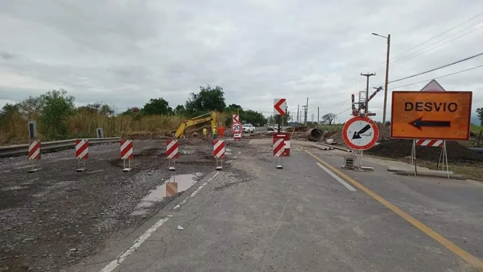 Intransitable: advierten que, tras la tormenta, la Ruta Nacional 68 quedó cortada hasta nuevo aviso