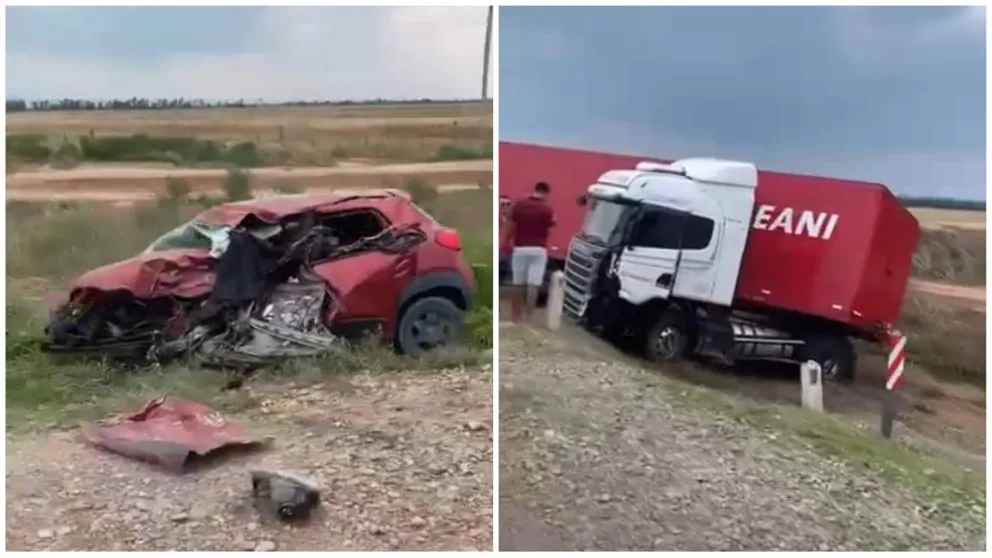 Fatal accidente en Ruta Nacional 34: un automovilista murió tras chocar contra un camión