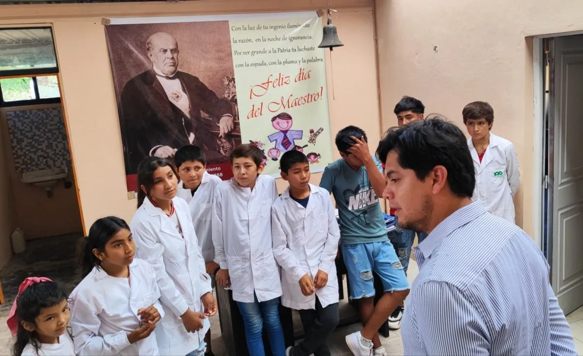 Franco Hern&aacute;ndez Berni escuela de El Bobadal