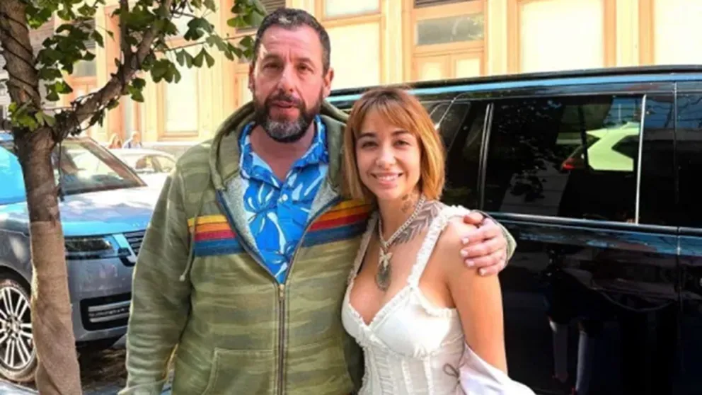 Así fue el increíble encuentro de María Becerra en Nueva York con Adam Sandler: "me reconoció y …"