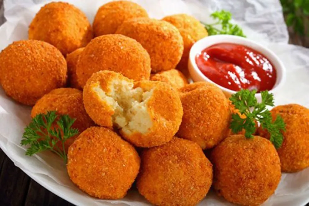 croquetas de papa y queso - receta