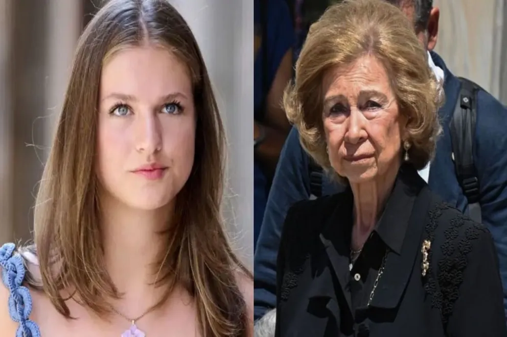 El inesperado desaire de la princesa Leonor a la reina Sofía delante del rey Felipe