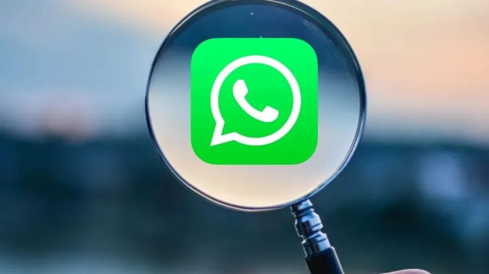 WhatsApp - lupa oculta