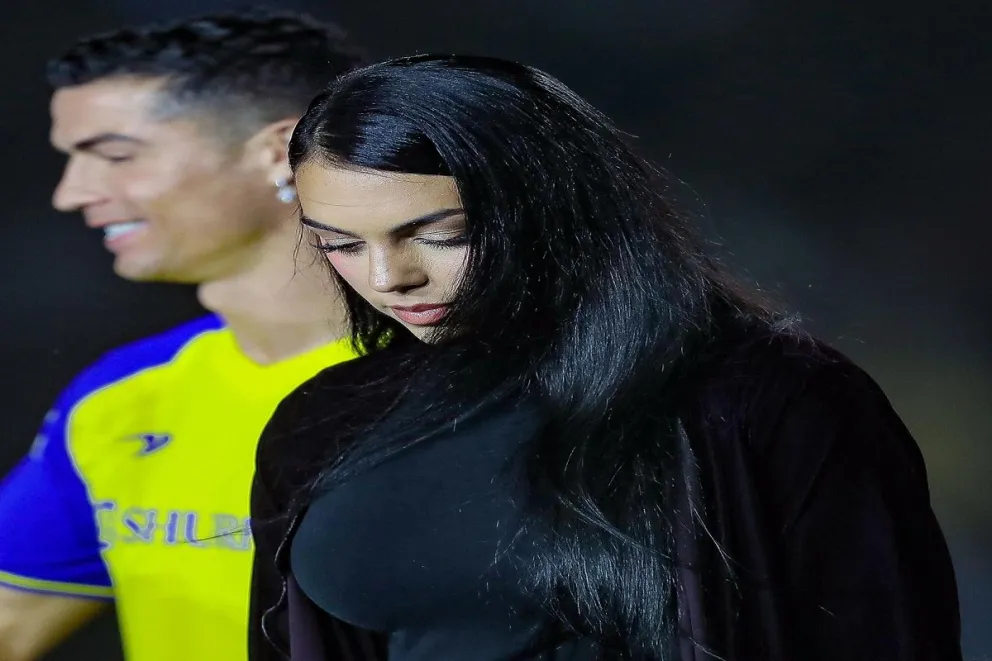 La postura de Georgina Rodríguez con Cristiano Jr, que ha generado roses con Cristiano Ronaldo