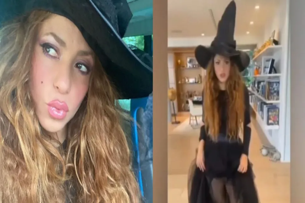 Mira el increíble disfraz de Halloween de Shakira